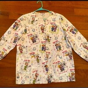 X-ray Theme Scrub Coat Size Small